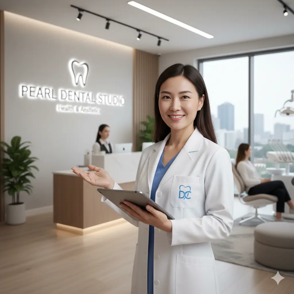 Dental Clinics Asian business owner