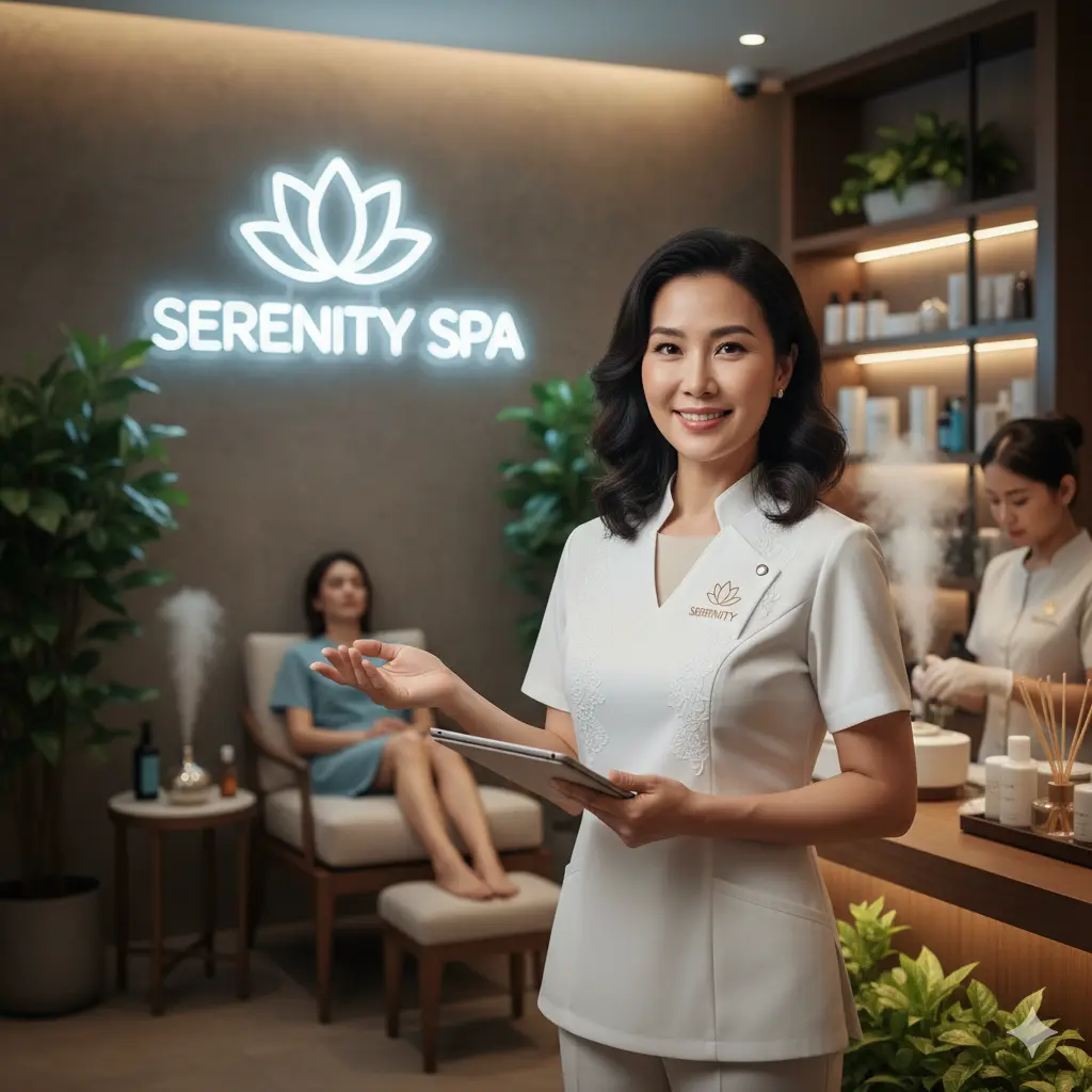 Spa Asian business owner