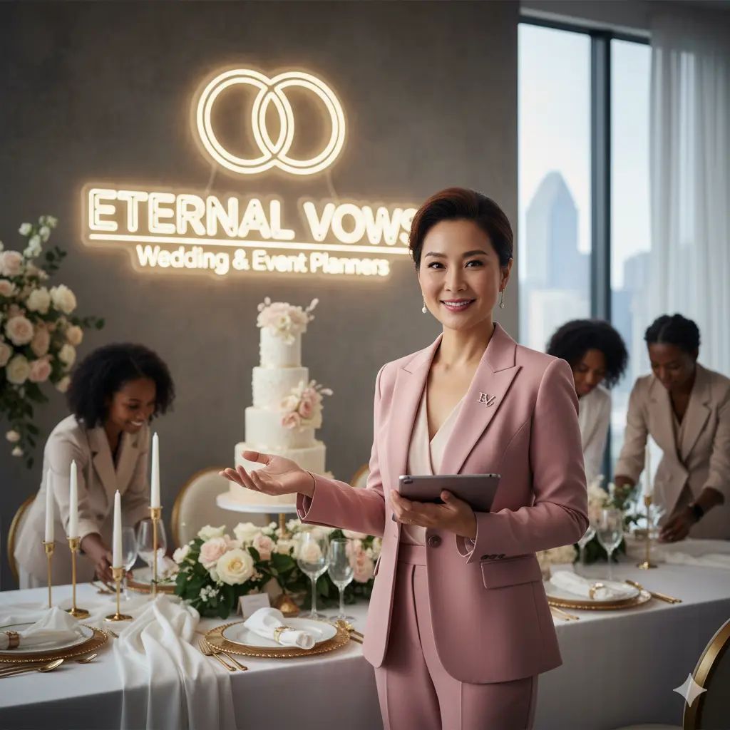 Wedding Planner Asian business owner