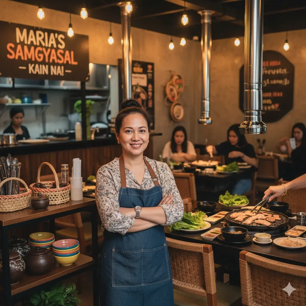 samgyupsal restaurant filipino business owner 2