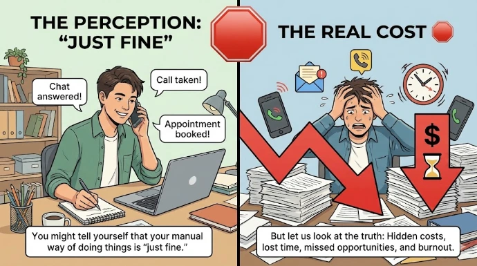 The Real Cost of Being Just Fine