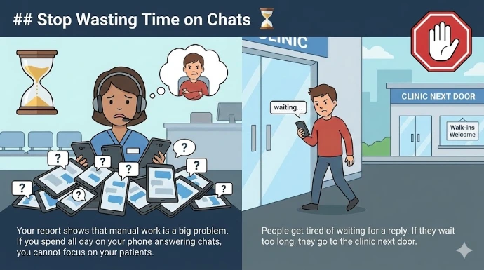 Stop Wasting Time on Chats